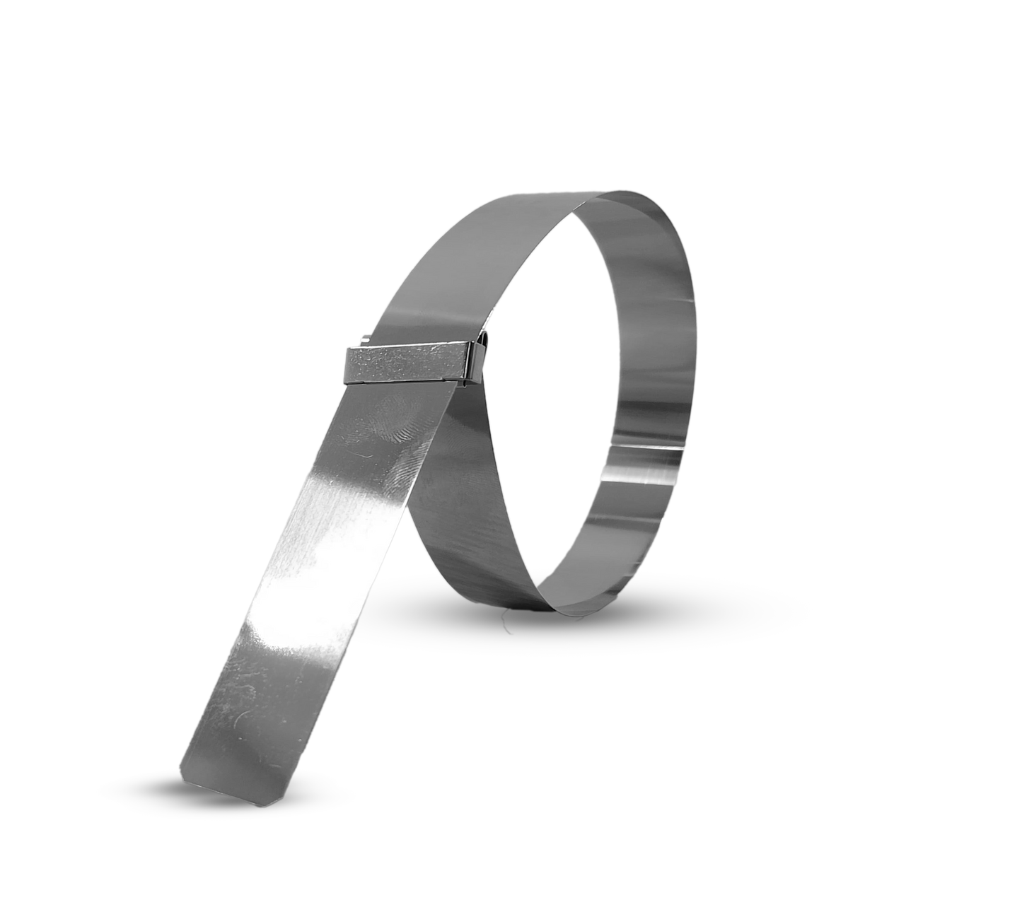 Cincho soporte con hebilla para fibra optica 16" (400mm)