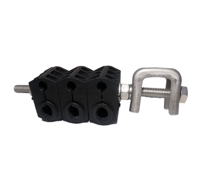 Abrazadera de fijación, Cable Fixing Clamp,6 Vías