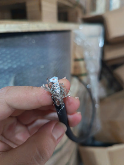 Cable Coaxial 50-5D PE 50Ω Alta Protección | Bajo Ruido | Uso Exterior Bobina 300 metros