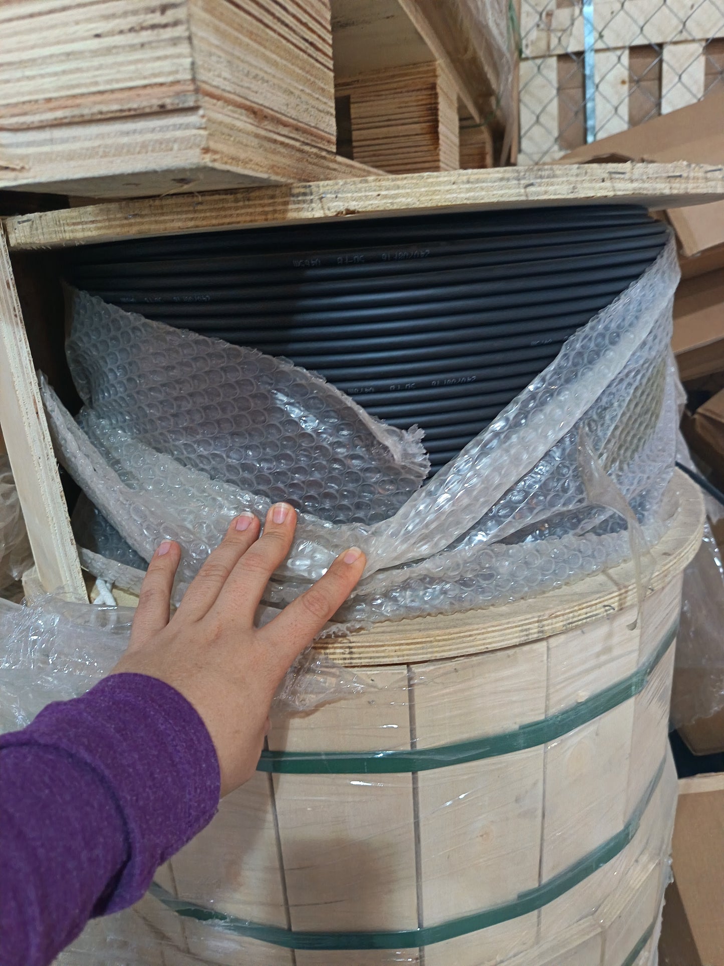 Cable Coaxial 50-5D PE 50Ω Alta Protección | Bajo Ruido | Uso Exterior Bobina 300 metros